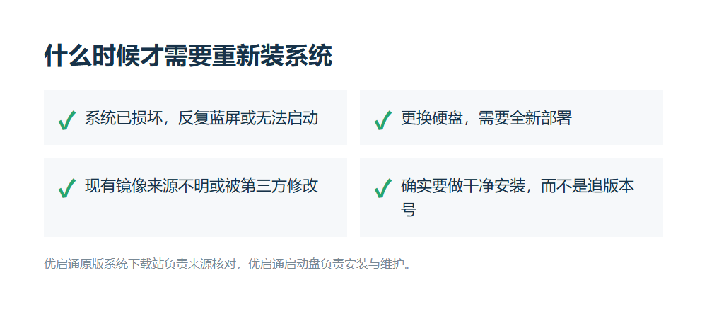 Windows更新与重装系统的边界