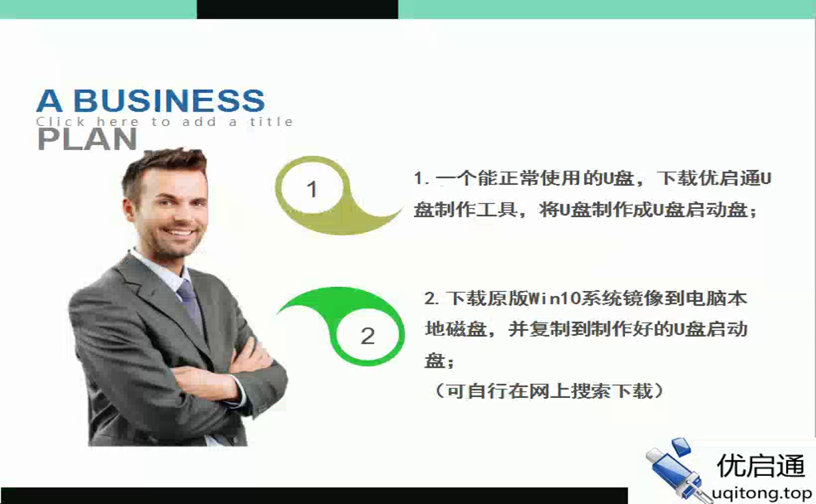 准备工作：制作U盘启动盘，下载原版Win10镜像并复制到U盘